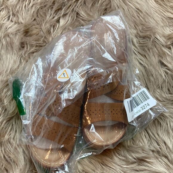 Shibever Bohemian Hollow Out Slip On Wedge Platform Sandals/slides - Picture 2 of 13